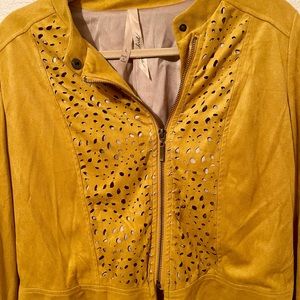 Suede Detailed Jacket